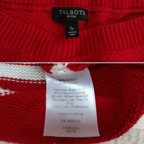 Talbots Nautical Sweater - Picture 7 of 8